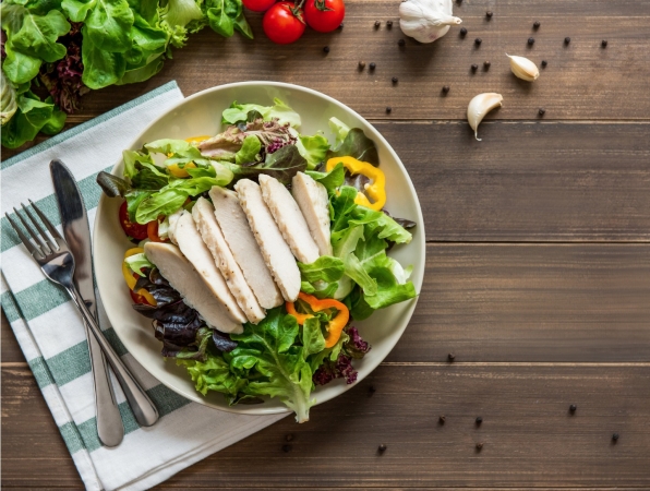 healthy chicken salad