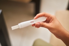 A positive pregnancy test